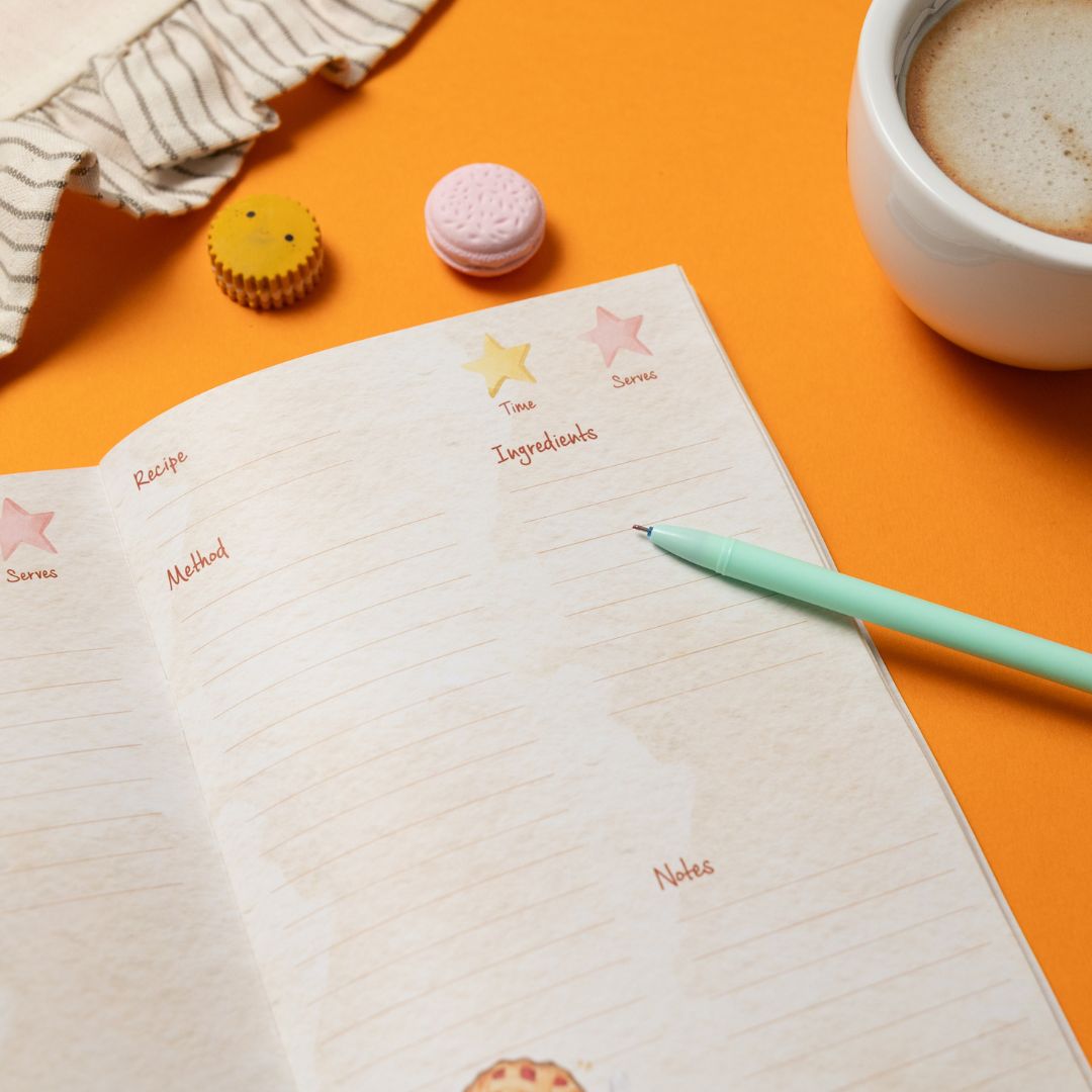 Baking Recipe Journal - Under the Rowan Trees