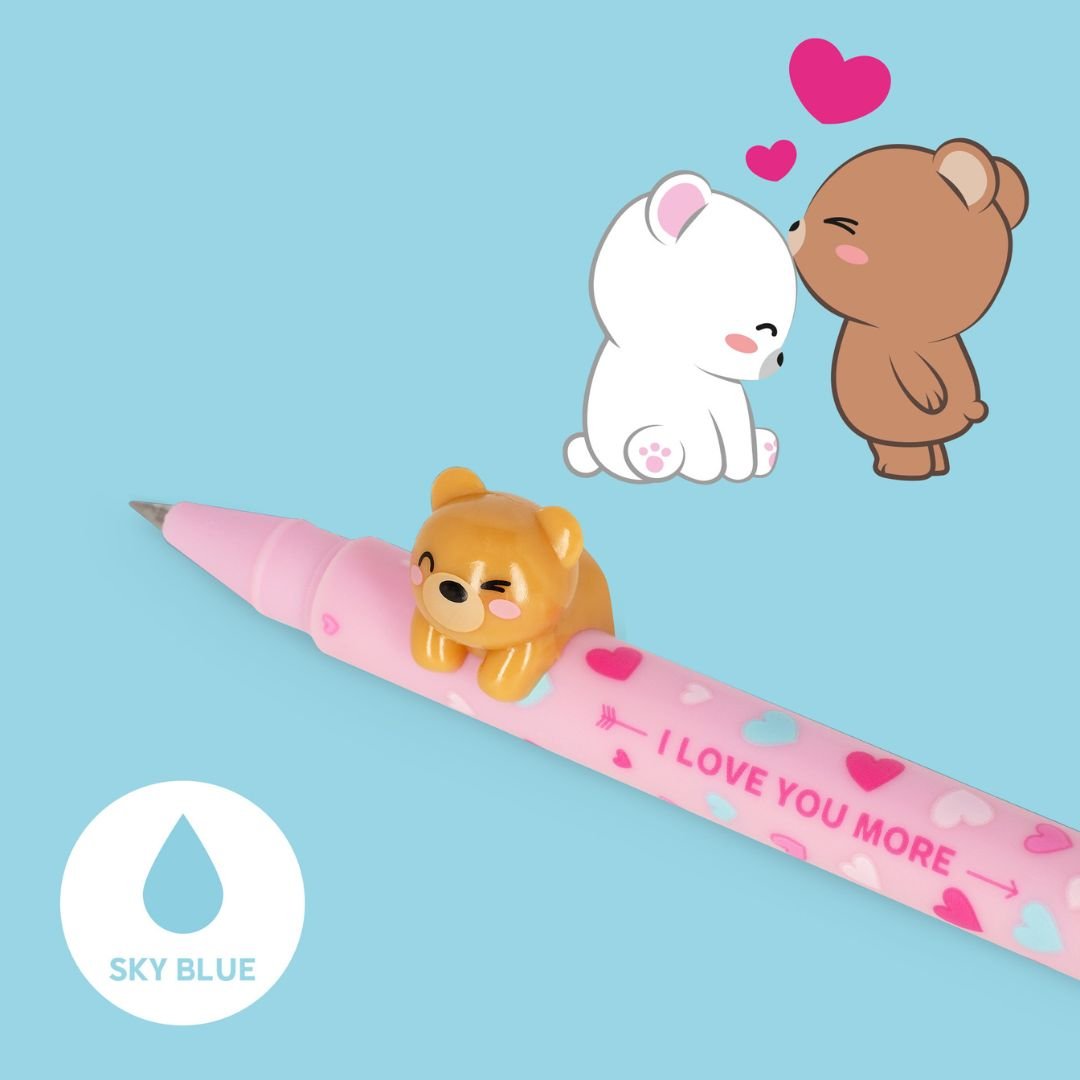 Beary in Love Gel Pens Set of 2 Legami - Legami - Under the Rowan Trees