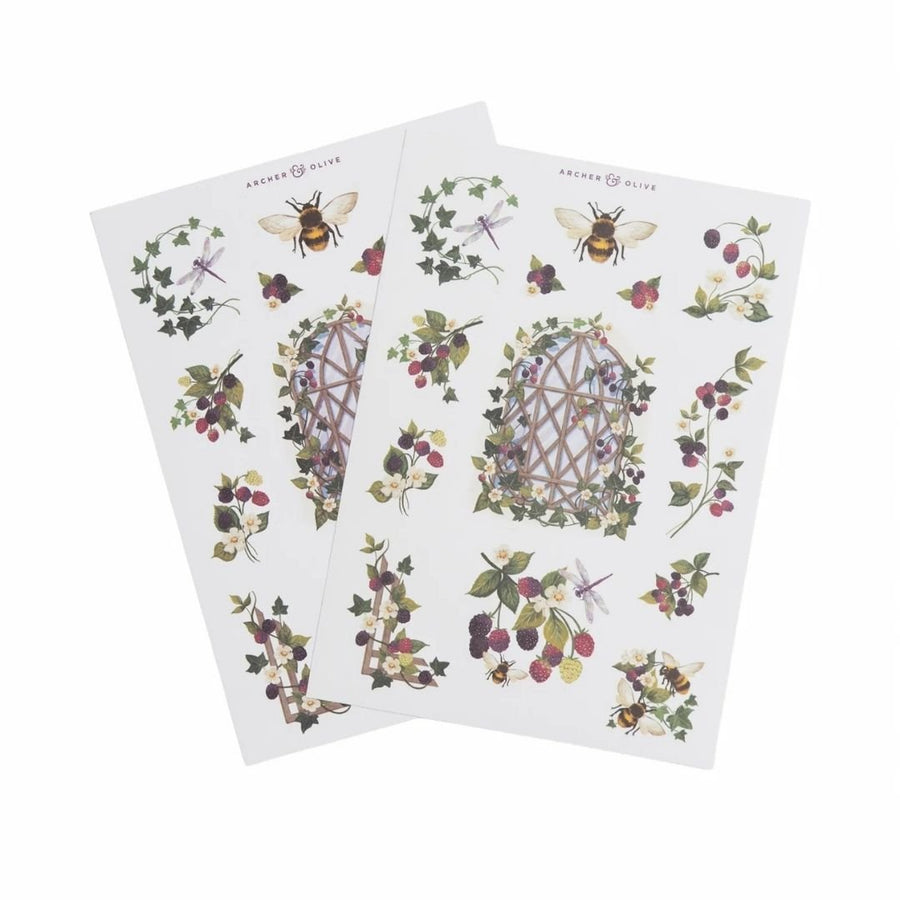 Berries & Vines Sticker Set - Archer & Olive
