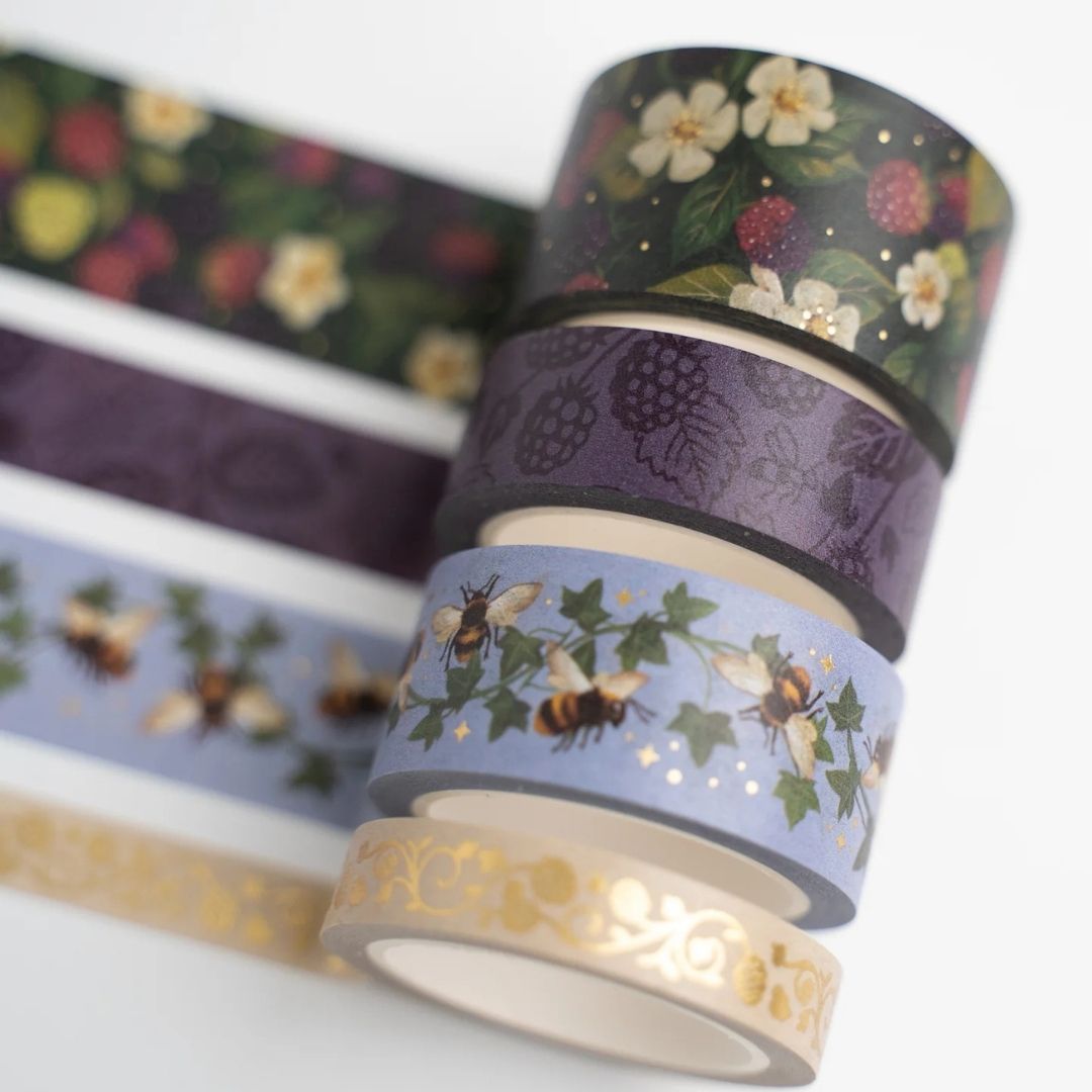 Berries & Vines Washi Tape Set - Archer & Olive