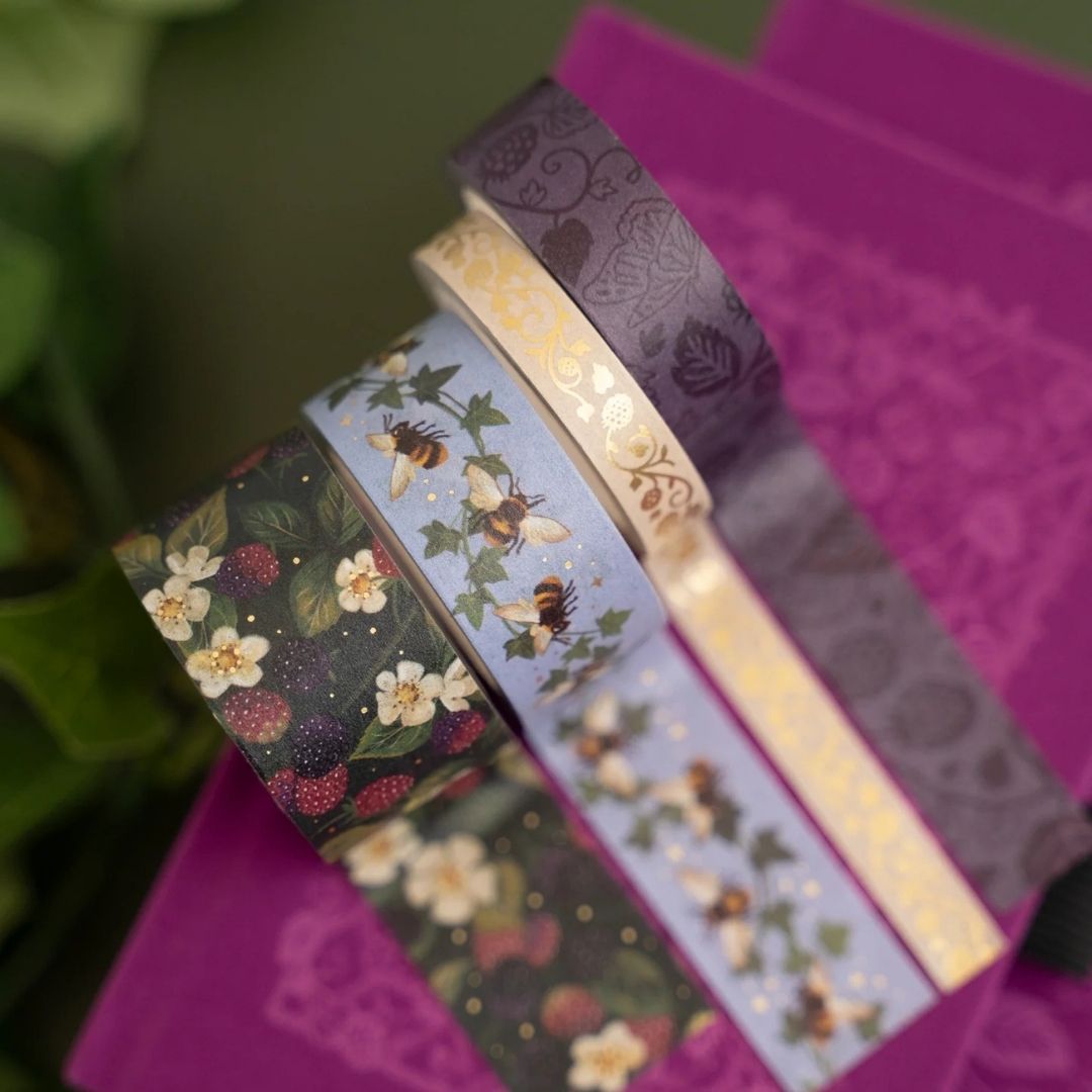 Berries & Vines Washi Tape Set - Archer & Olive