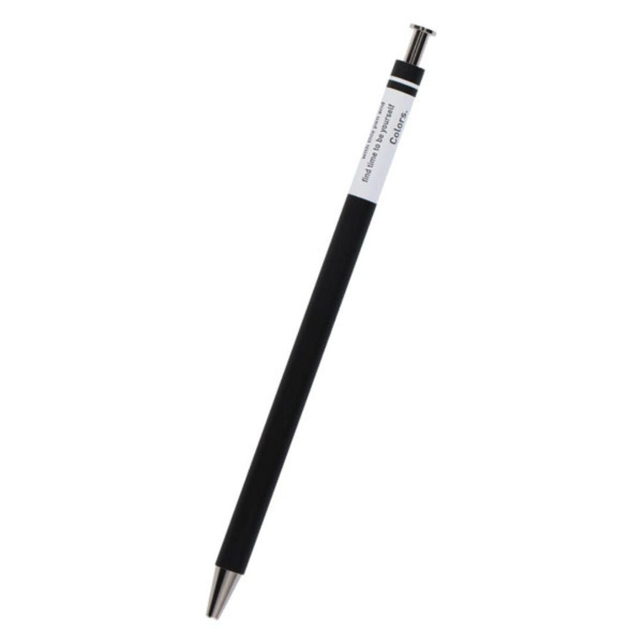 Black Colors Gel Ballpoint - Mark's Tokyo Edge - Mark's Inc. - Under the Rowan Trees