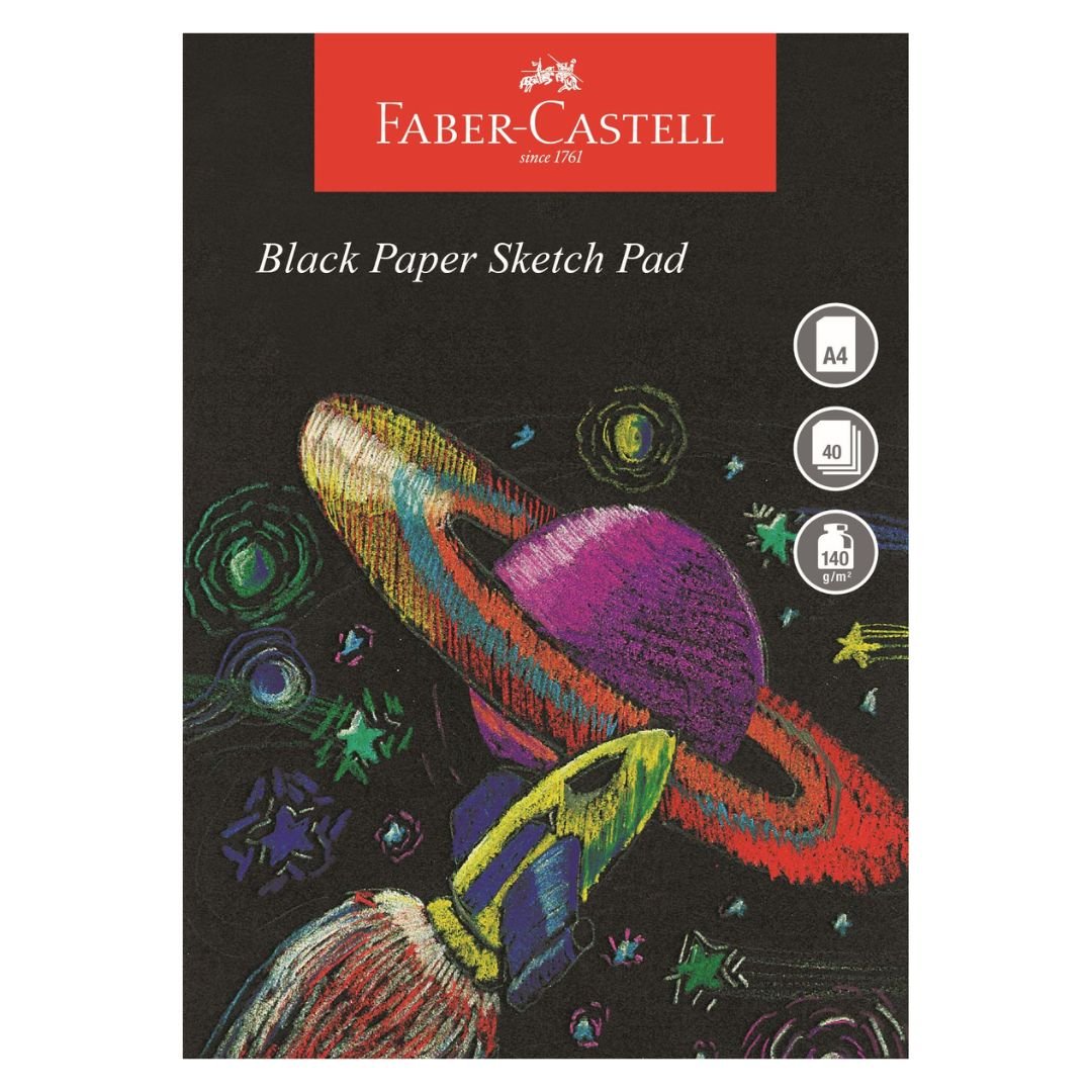 Black Edition A4 Sketch Pad 140 gsm Faber-Castell
