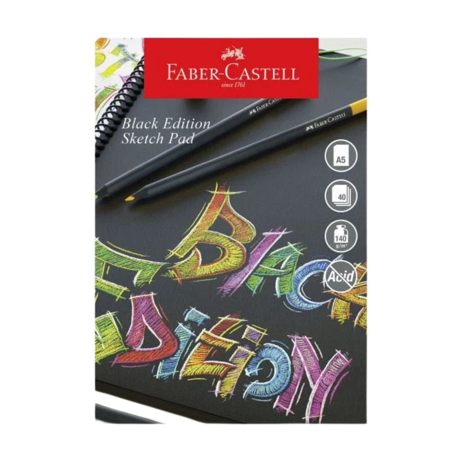 Black Edition A5 Sketch Pad Faber - Castell - 