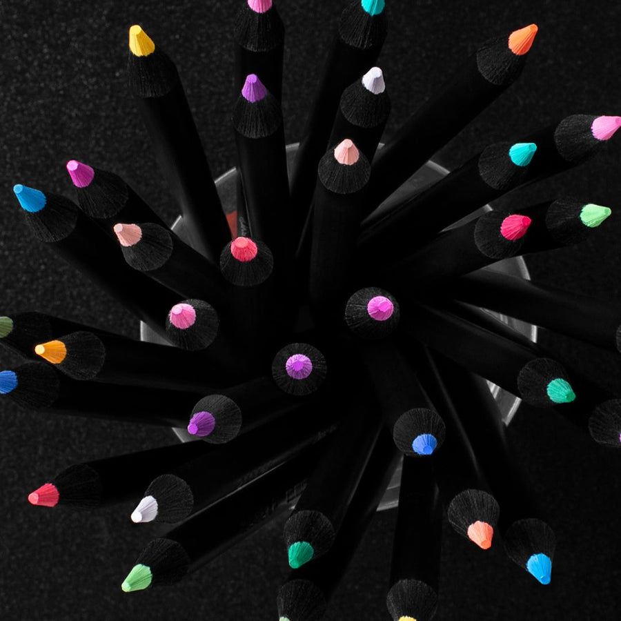Metallic Colour Pencils Black Edition Faber-Castell-Coloured Pencils-Faber-Castell-