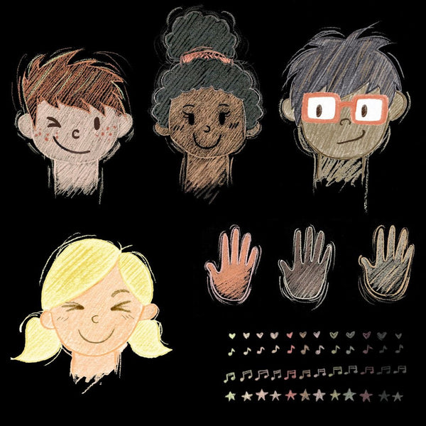 Skin Tone Colour Pencils Black Edition Faber-Castell-Coloured Pencils-Faber-Castell-