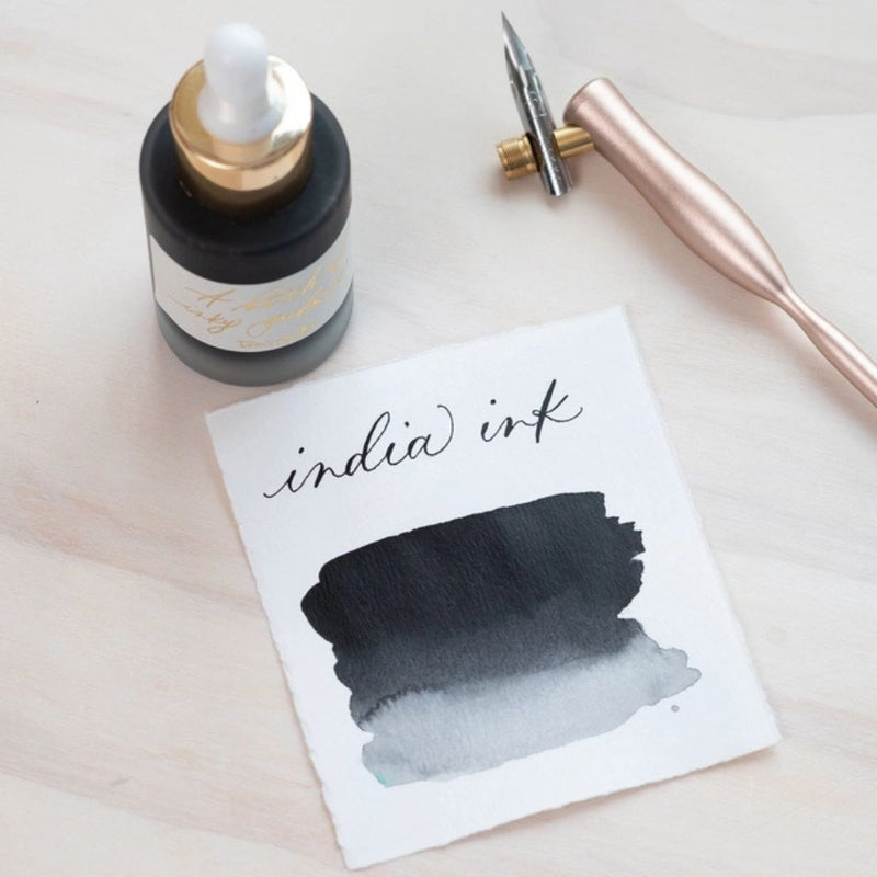 Black India Ink - Tom's Studio-Calligraphy Inks-Tom's Studio-