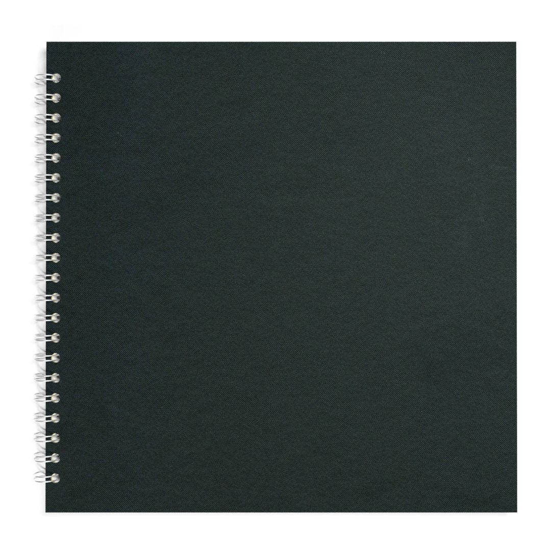 Black Paper Display Book 270gsm Pages - Pink Pig
