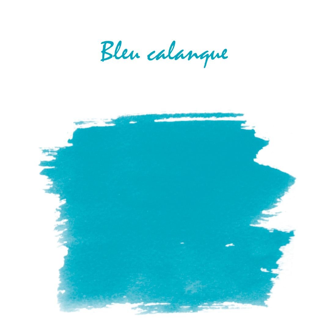 Bleu Calanque Herbin Fountain Pen Ink Bottle 10ml - Herbin - Under the Rowan Trees