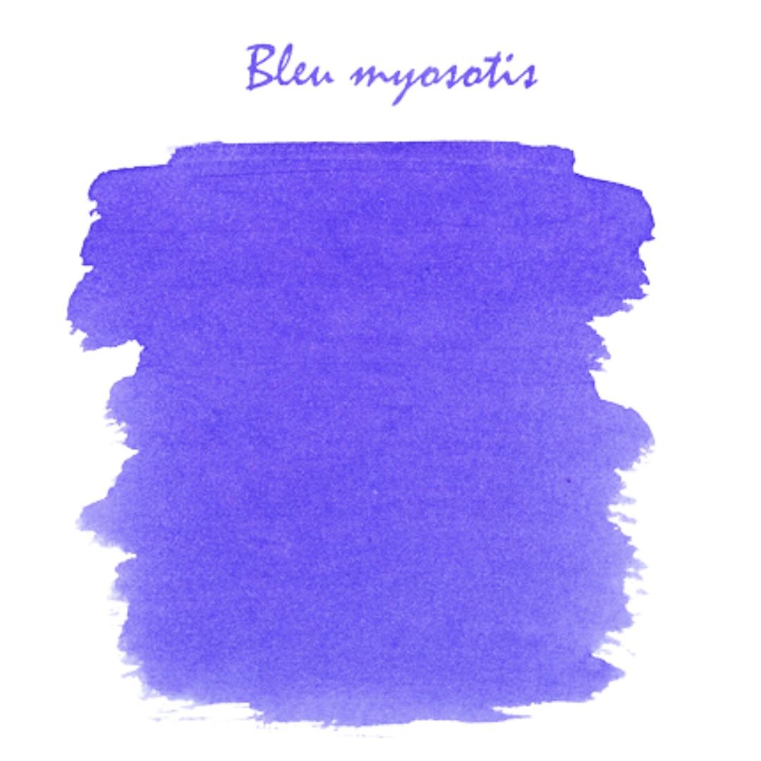 Bleu Myosotis Herbin Fountain Pen Ink Bottle 10ml - Herbin - Under the Rowan Trees