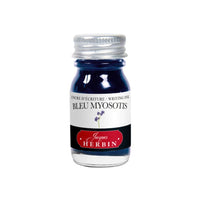 Bleu Myosotis Herbin Fountain Pen Ink Bottle 10ml - Herbin - Under the Rowan Trees