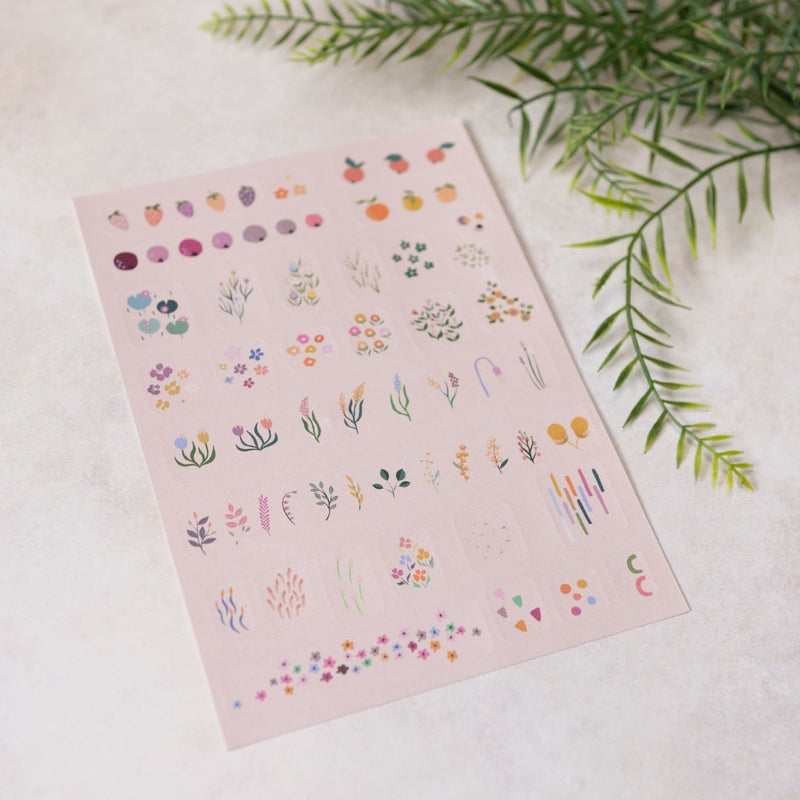 Blooming Meadow Sticker Sheets-Stickers-Under the Rowan Trees-Flowers