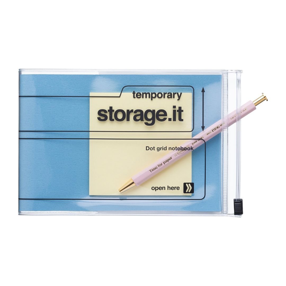 Blue A6 Storage.It Notebook - Mark's Inc. - Under the Rowan Trees