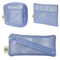 Blue Mesh Pouch A5 - Mark's Inc. - Under the Rowan Trees