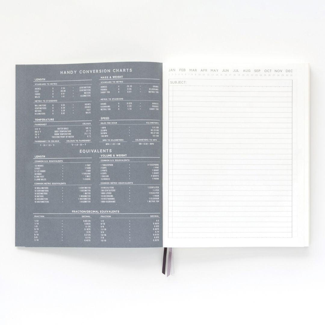Blue Standard Issue Planner Notebook - Designworks Collective - Under the Rowan Trees