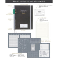 Blue Standard Issue Planner Notebook - Designworks Collective - Under the Rowan Trees