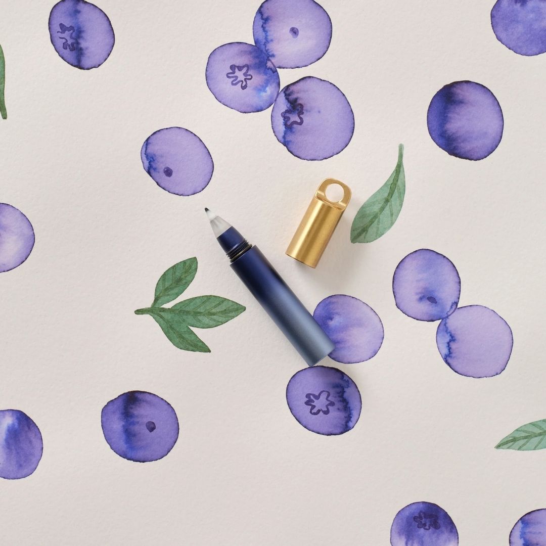 Blueberry Field Mouse Mini Refillable Pen - Tom's Studio