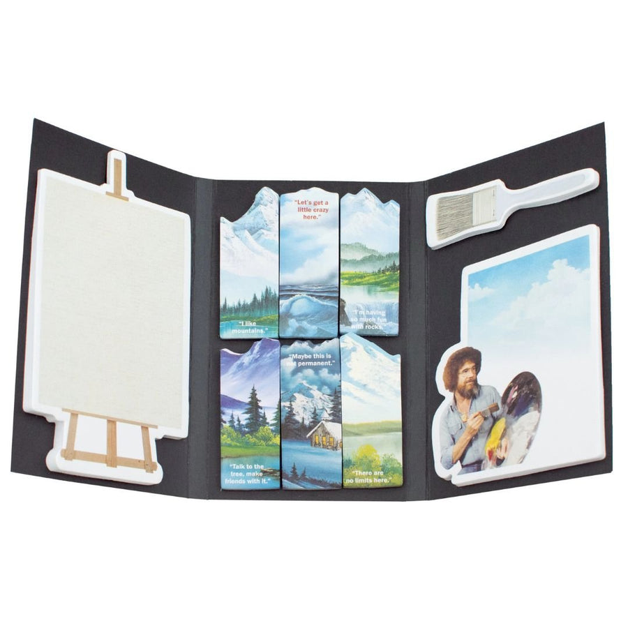 Bob Ross The Joy of Painting Sticky Notes Tri-Fold - The Unemployed Philosophers Guild
