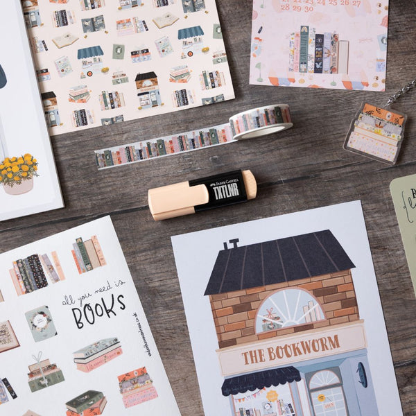 Book Lover Washi Tape-Washi Tape-Under the Rowan Trees-