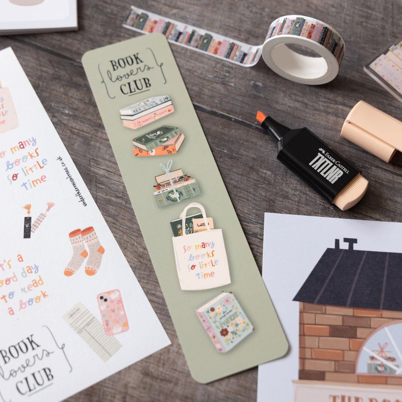 Book Lover Washi Tape-Washi Tape-Under the Rowan Trees-