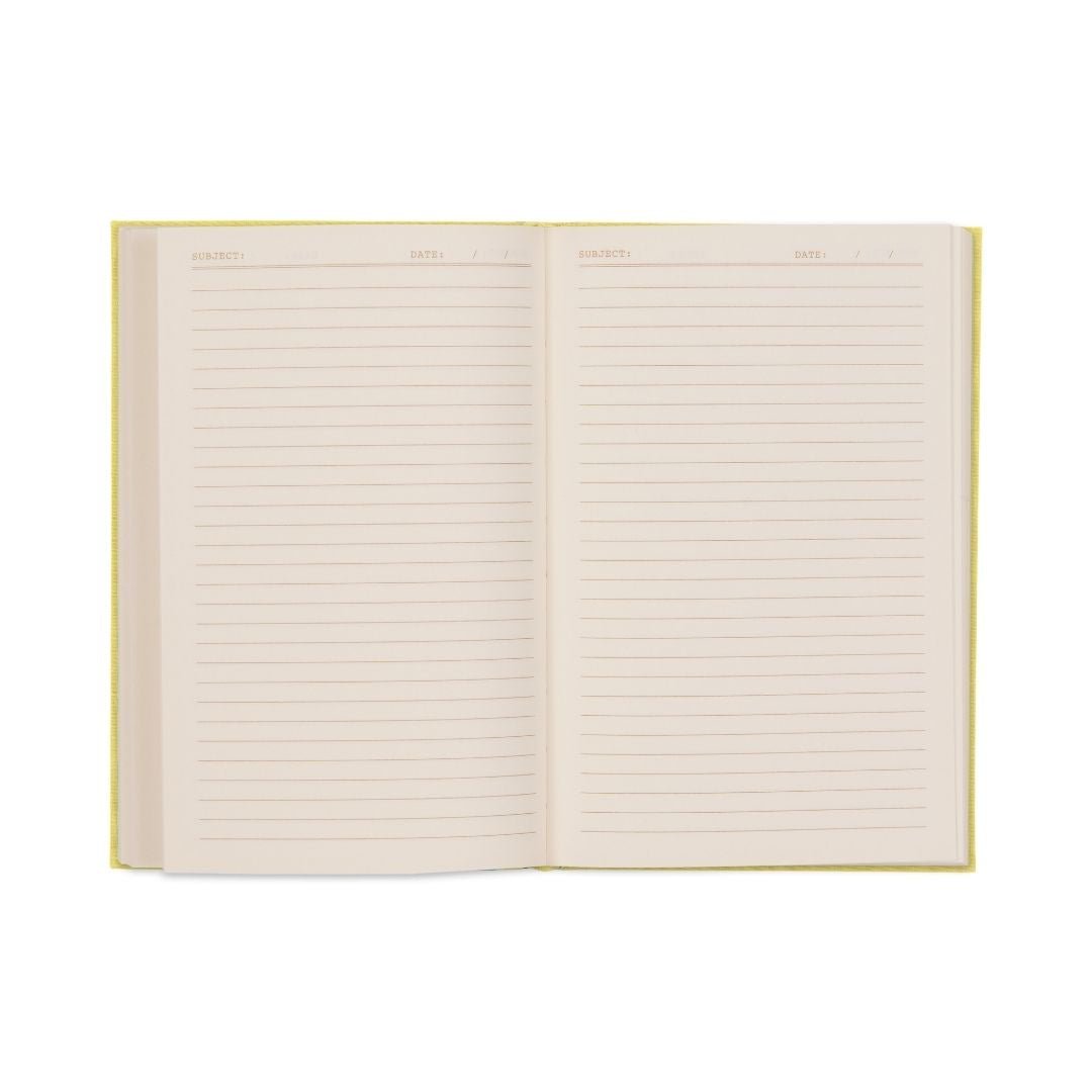 Bookcloth Lined Journal - Self Help Collection - How to Trick People - Designworks Collective