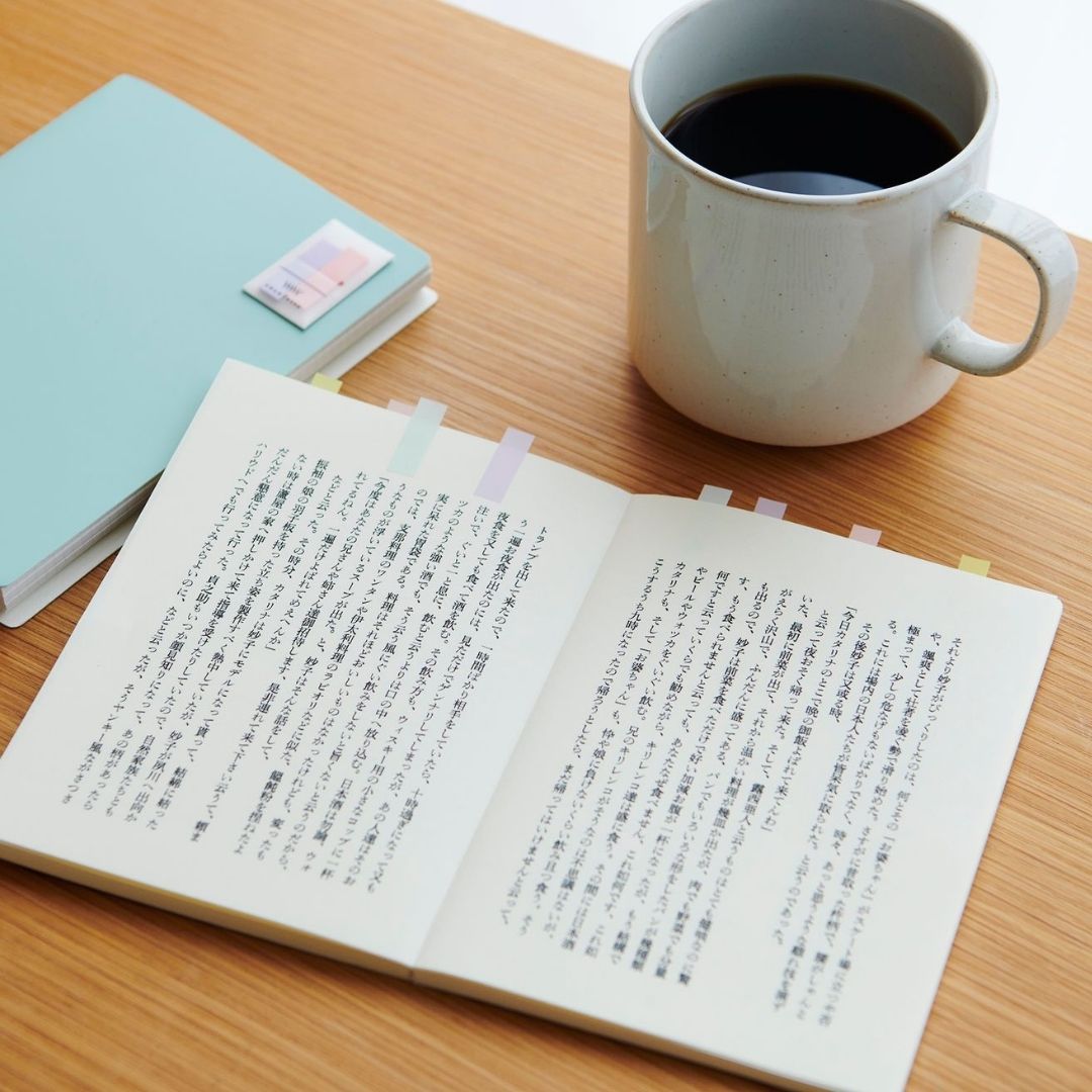 Bookmark Sticky Notes Coco Fusen - Light Blue S - Kanmido