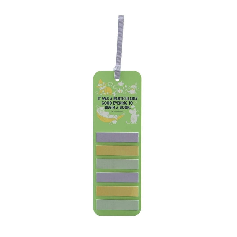 Bookmark with Sticky Tabs - Moomin Daydreaming - Half Moon Bay
