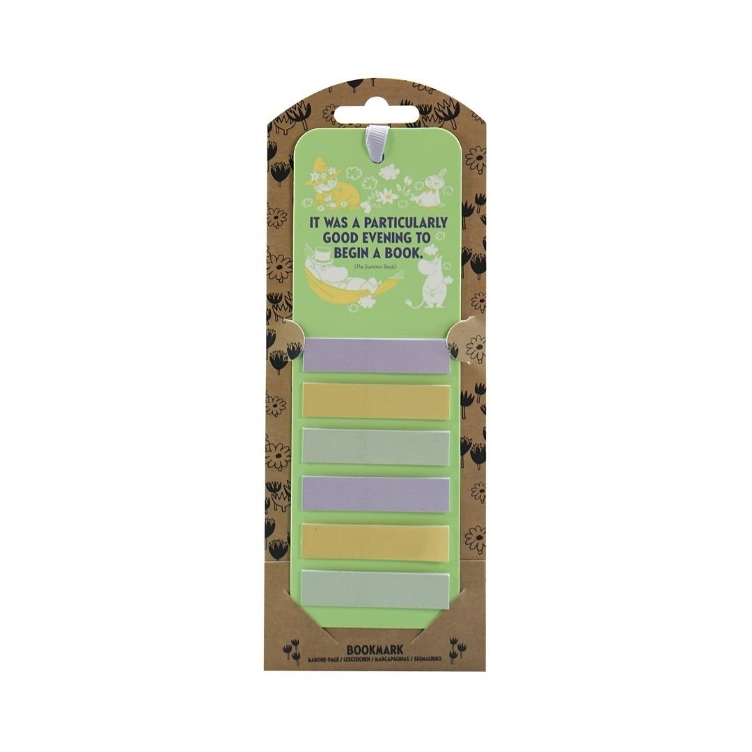 Bookmark with Sticky Tabs - Moomin Daydreaming - Half Moon Bay