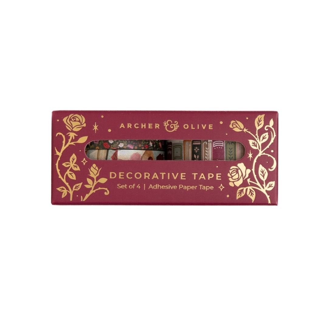 Books of Beauty Washi Tape Set - Archer & Olive