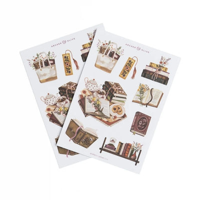 Bookshelf Sticker Set - Archer & Olive
