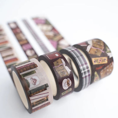 Bookshelf Washi Tape Set - Archer & Olive