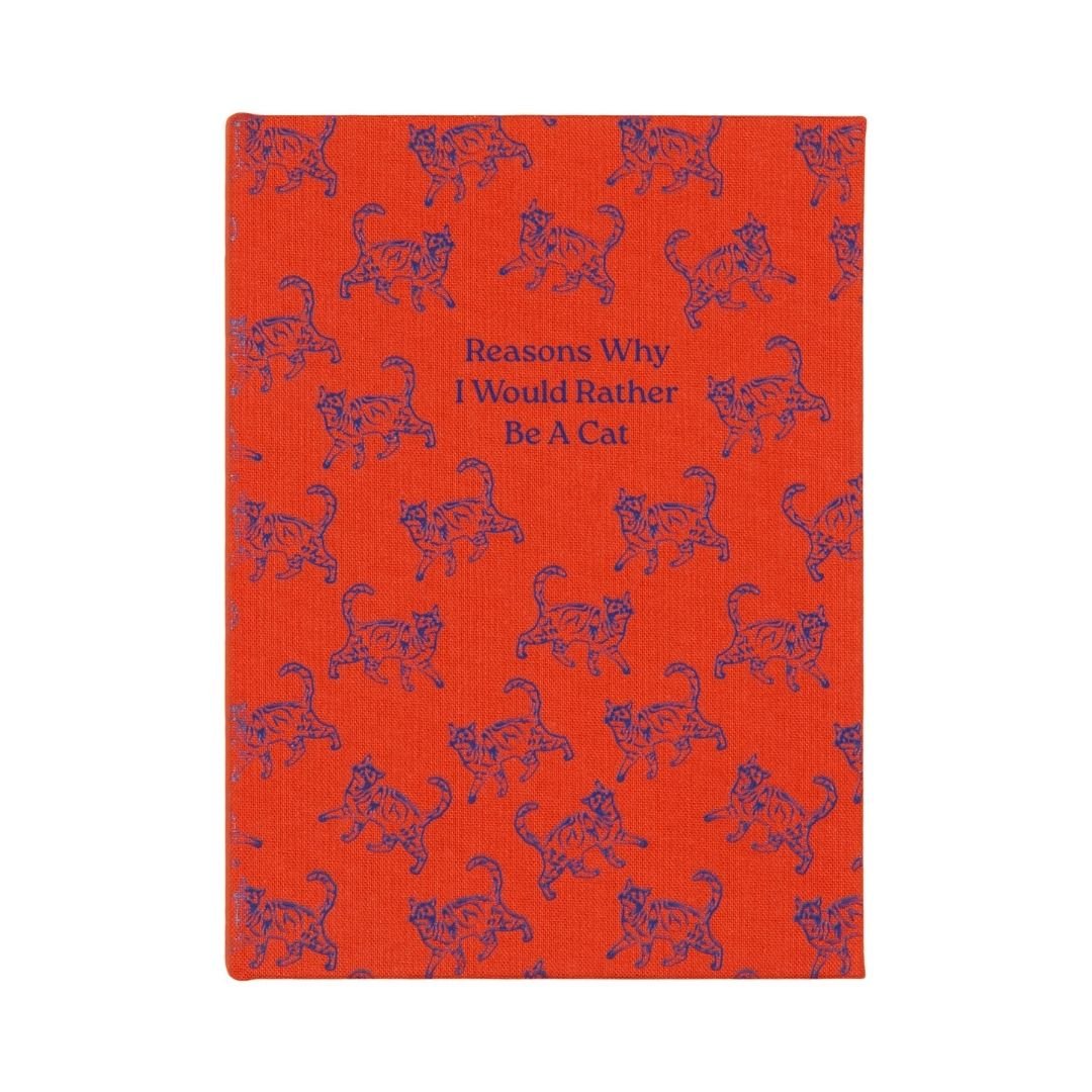 Bookstyle Notepad 'Reasons Why I Would Rather Be a Cat' - Designworks Collective - Under the Rowan Trees