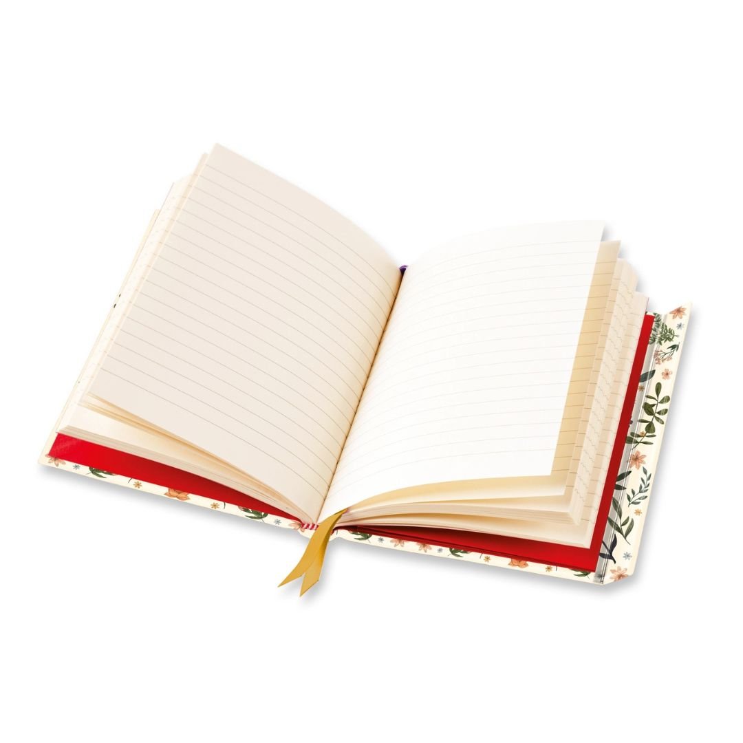 Botanical Bee A5 Lined Journal - Jade Mosinski - Flame Tree