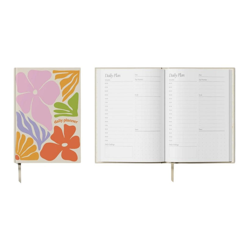 Undated Daily Planner - Yop & Tom-Notebooks-Yop & Tom-Sand