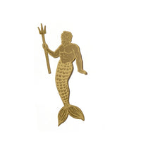 Brass Bookmark Poseidon - Designworks Collective - Under the Rowan Trees