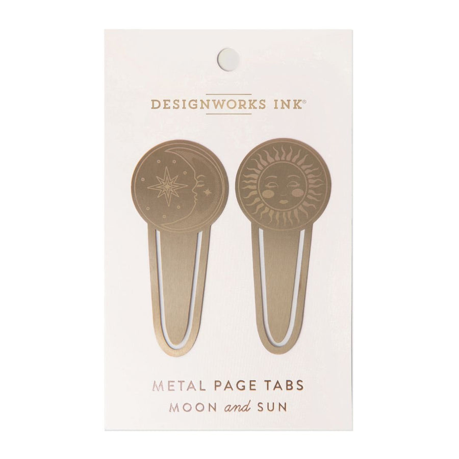 Celestial Brass Page Tabs - Designworks Collective - Under the Rowan Trees