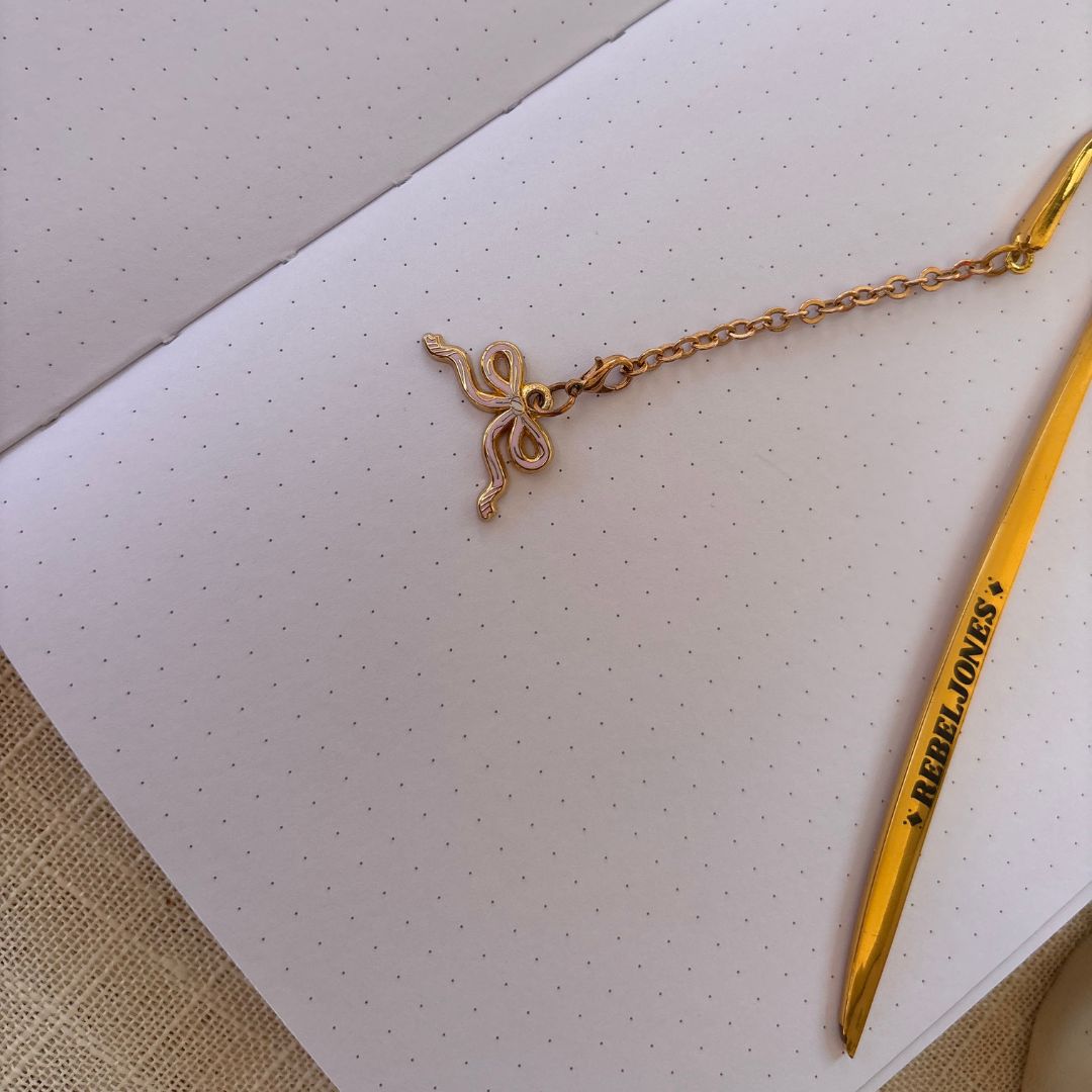 Build Your Own Bookmark - Charms - Bow Charm - Rebel Jones