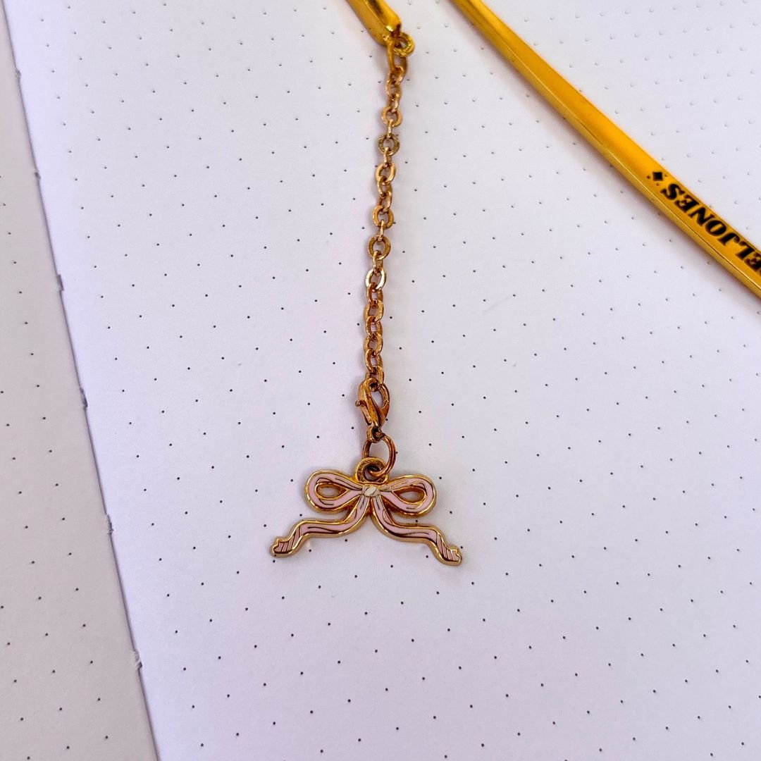 Build Your Own Bookmark - Charms - Bow Charm - Rebel Jones