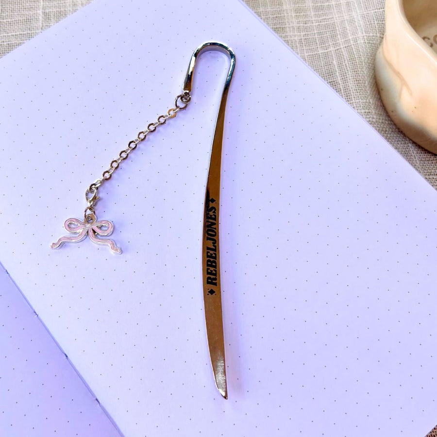Build Your Own Bookmark - Silver - Rebel Jones
