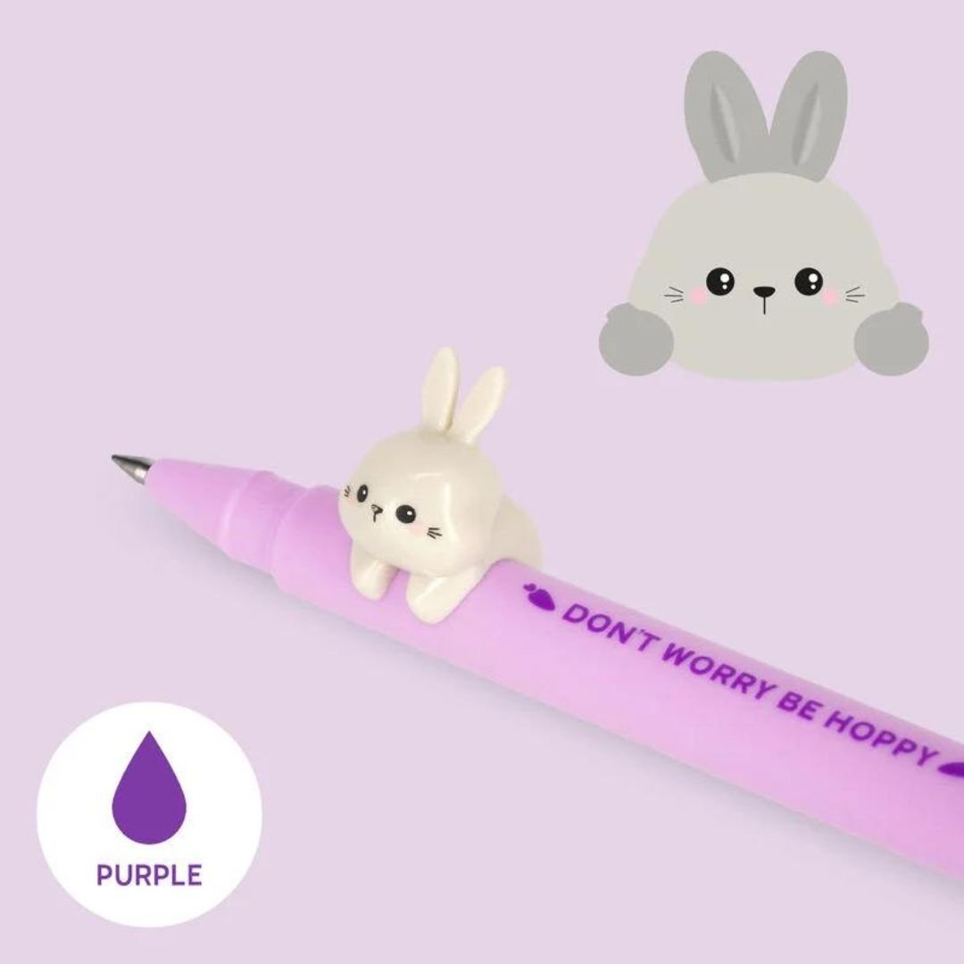 Bunny Gel Pen - Lovely Friends - Legami - Under the Rowan Trees