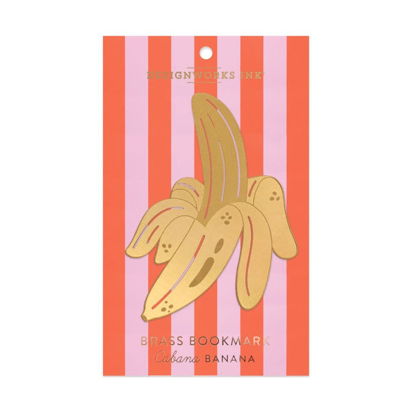 Metal Bookmarks-Bookmarks-Designworks Collective-Banana