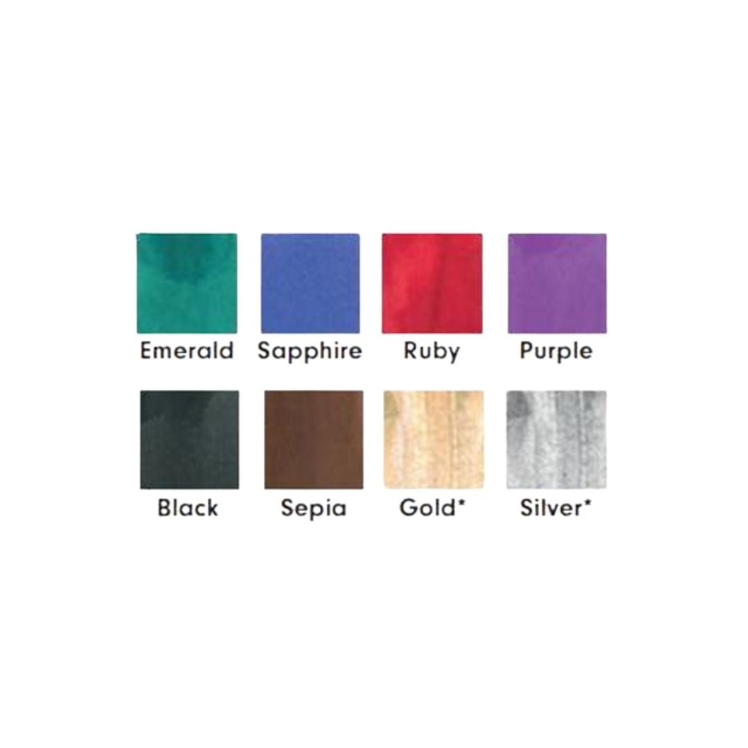 Calligraphy Gift Inks - Manuscript Pen Co - Emerald - Manuscript