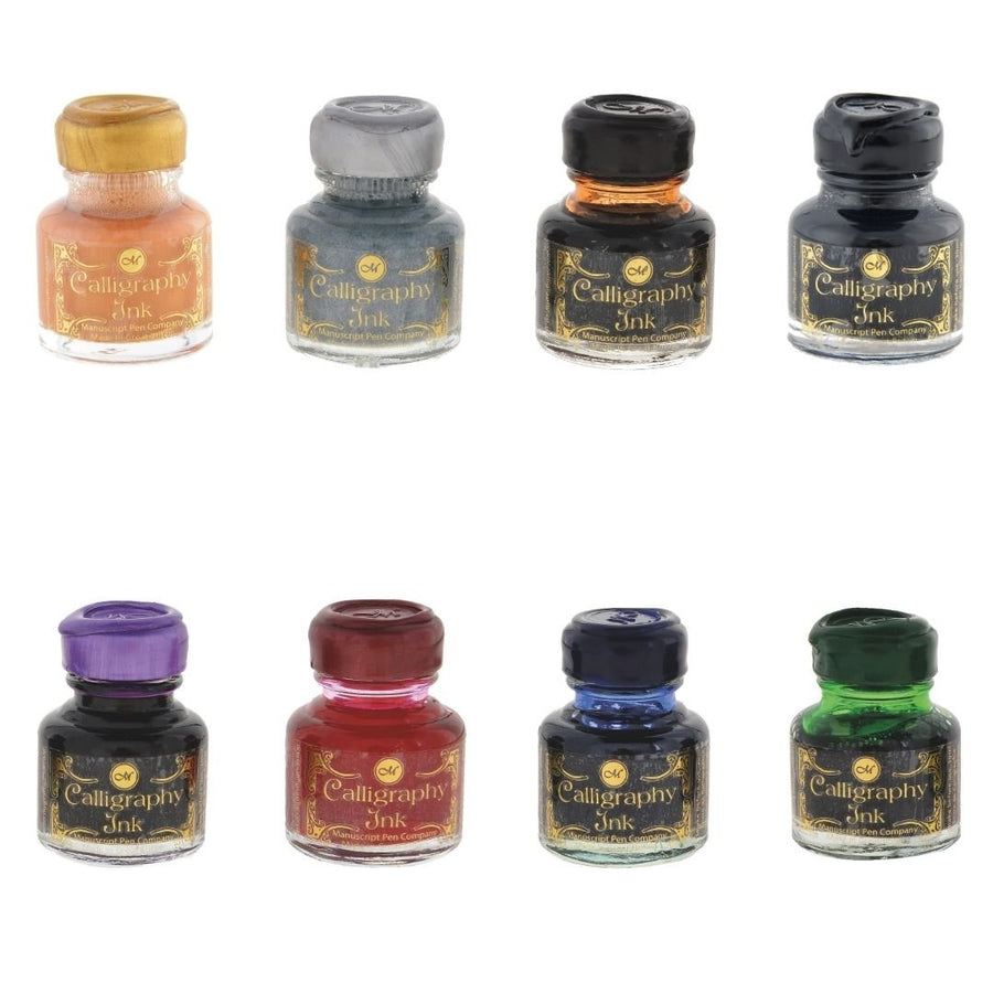 Calligraphy Gift Inks - Manuscript Pen Co - Emerald - Manuscript