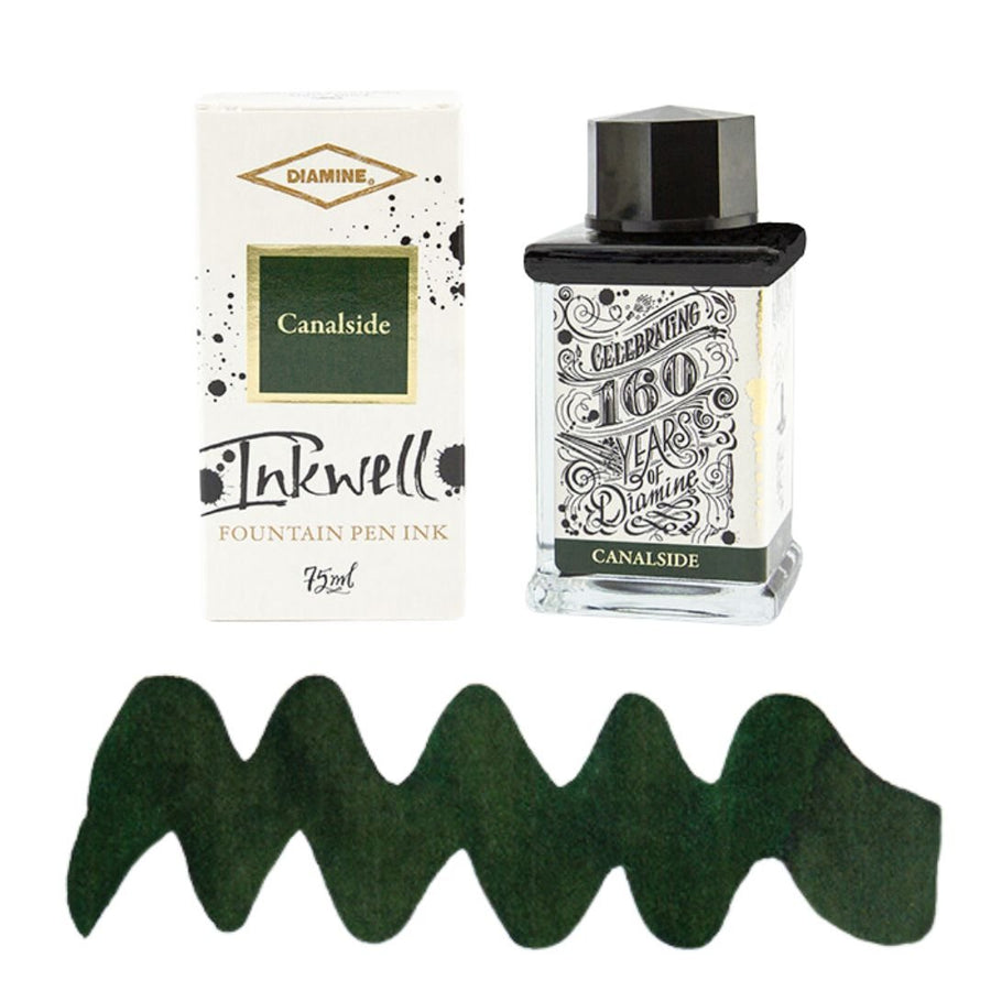 Canalside Diamine 160th Anniversary Fountain Pen Ink - Diamine - Under the Rowan Trees