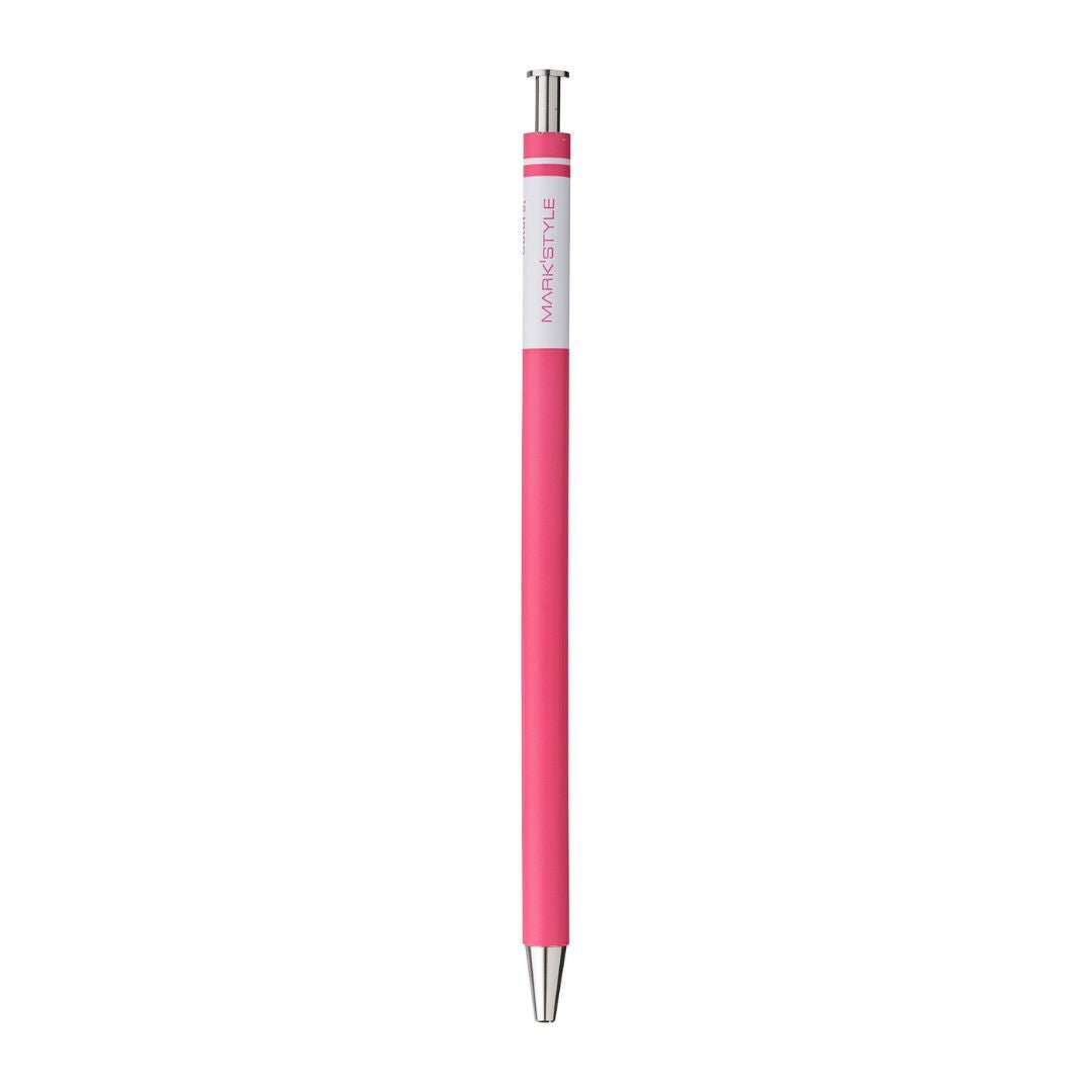 Candy Pink Colors Gel Ballpoint - Mark's Tokyo Edge - Mark's Inc. - Under the Rowan Trees