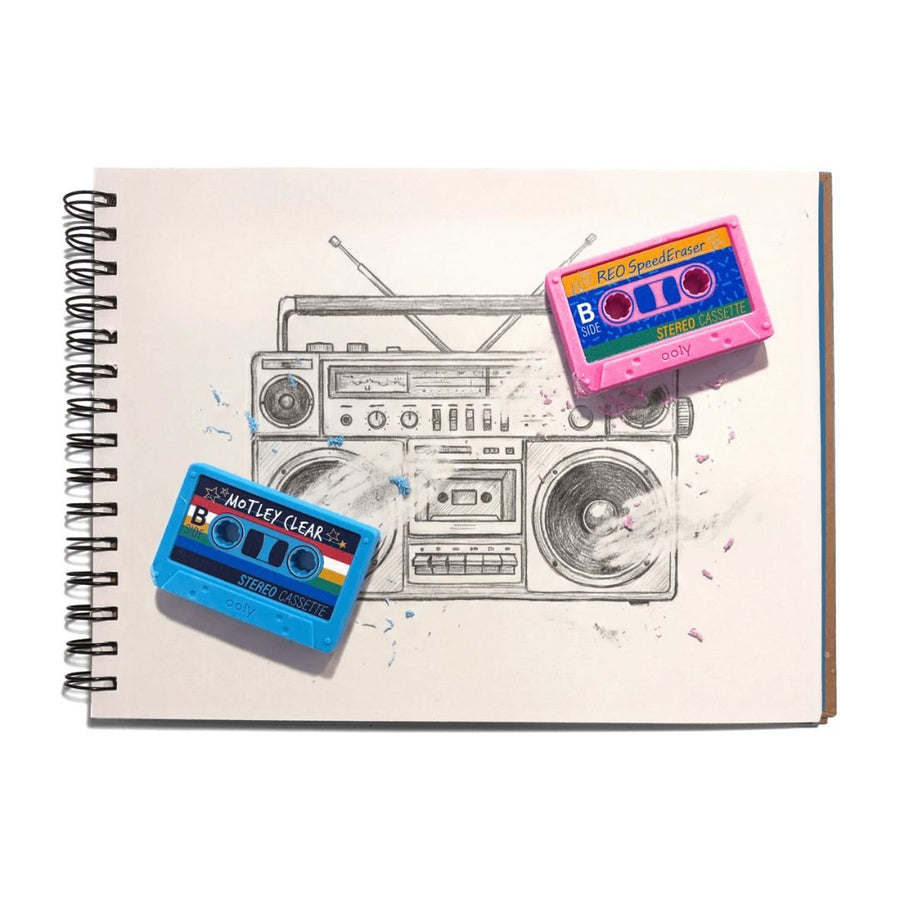 Cassette Erasers Set of 3 - Ooly - Ooly