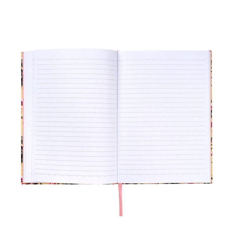 Cath Kidston Cloth Covered Lined Notebooks-Notebooks-Ohh Deer-Navy Floral