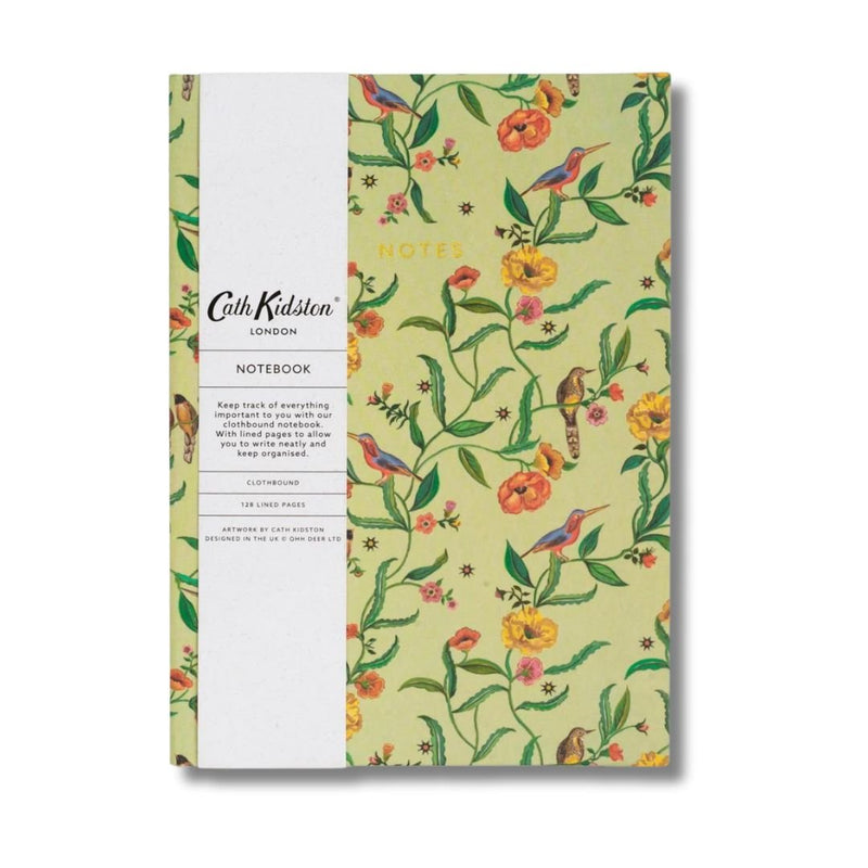Cath Kidston Cloth Covered Lined Notebooks-Notebooks-Ohh Deer-Summer Birds
