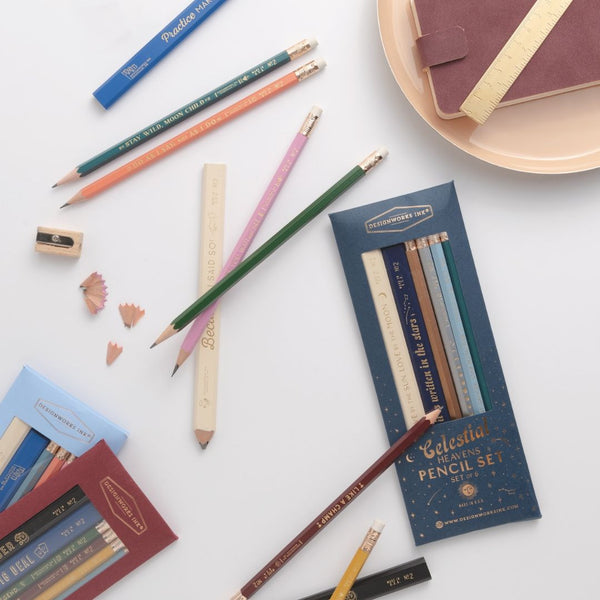 Luxury Pencil Set-Pencils-Designworks Collective-Dark Blue