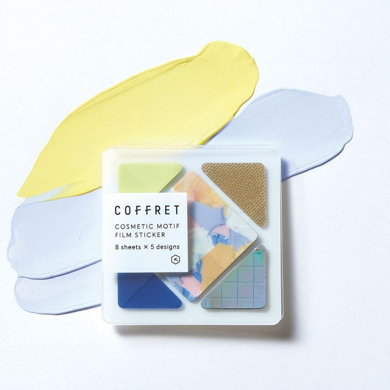 Chiffon Yellow Coffret Transparent Stickers-Stickers-King Jim-Bar